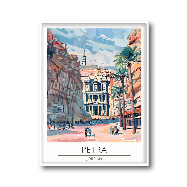 Petra | Jordan - Cities Paintings