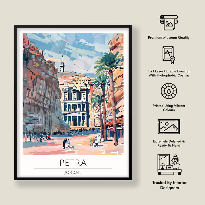 Petra | Jordan - Cities Paintings