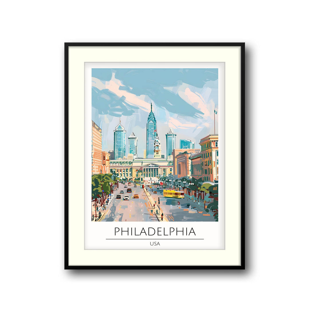 Philadelphia - Cities Paintings