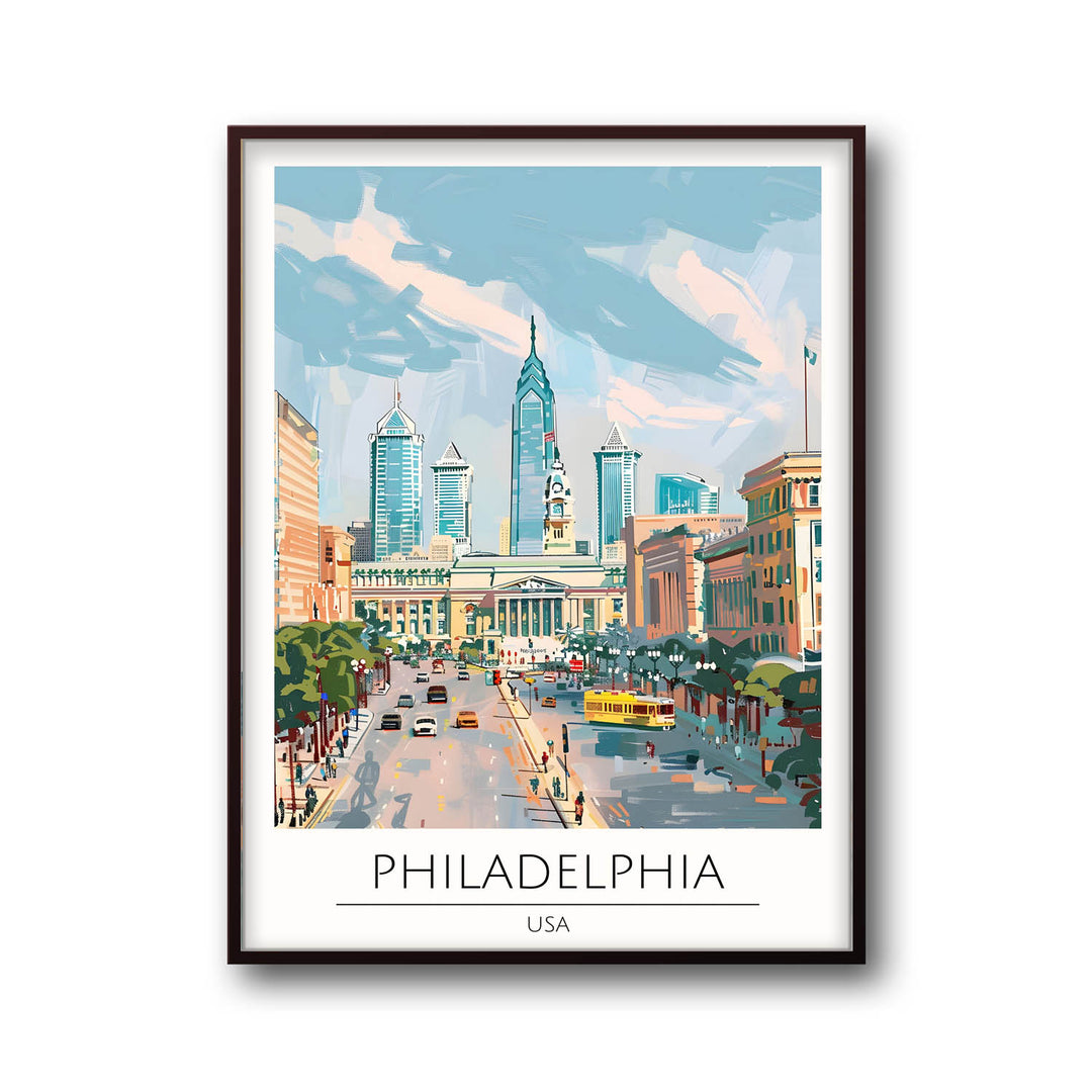 Philadelphia - Cities Paintings