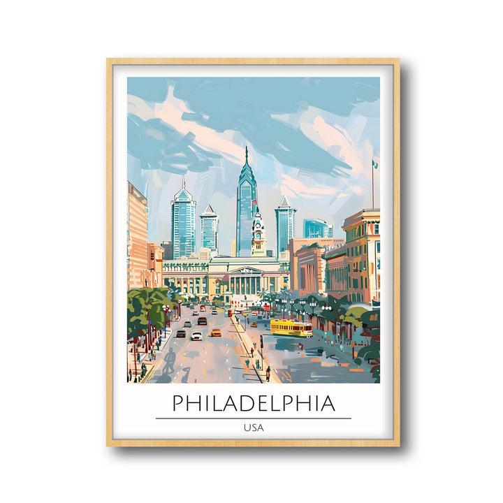 Philadelphia - Cities Paintings