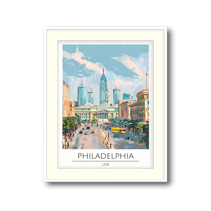 Philadelphia - Cities Paintings