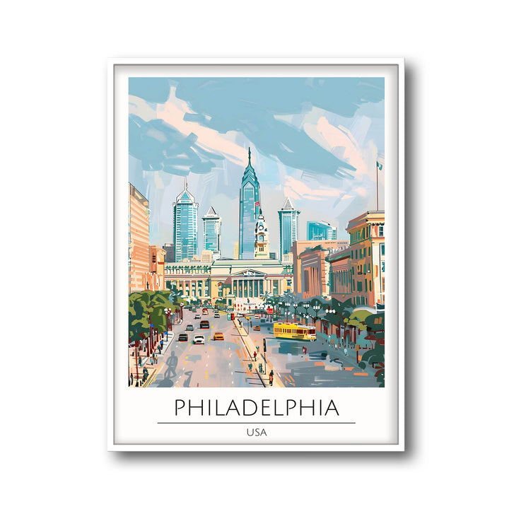 Philadelphia - Cities Paintings