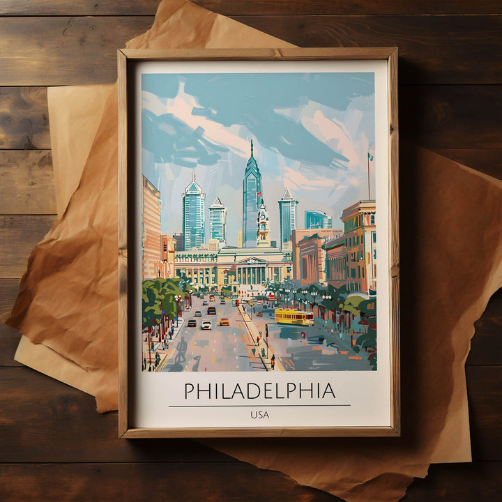 Philadelphia - Cities Paintings