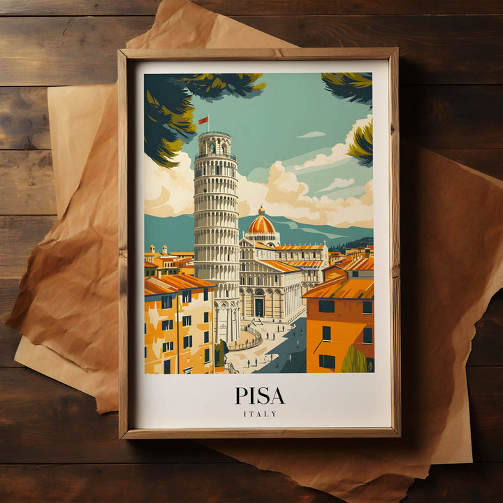 Leaning Tower of Pisa - Cities Paintings