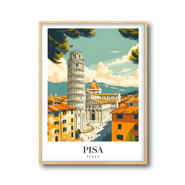 Leaning Tower of Pisa - Cities Paintings