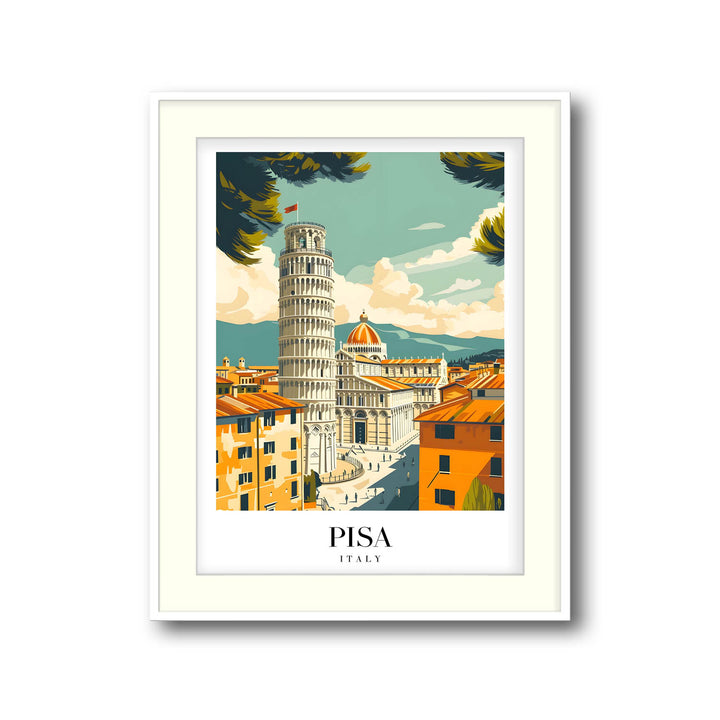 Leaning Tower of Pisa - Cities Paintings