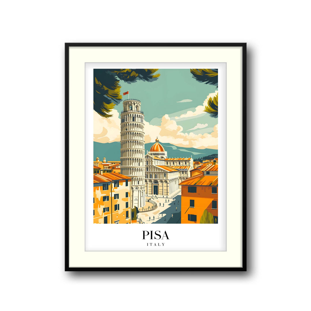 Leaning Tower of Pisa - Cities Paintings