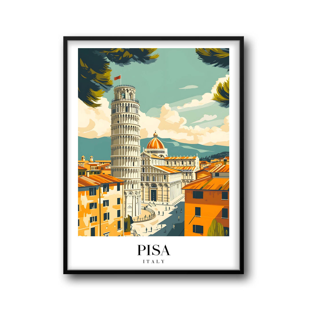 Leaning Tower of Pisa - Cities Paintings