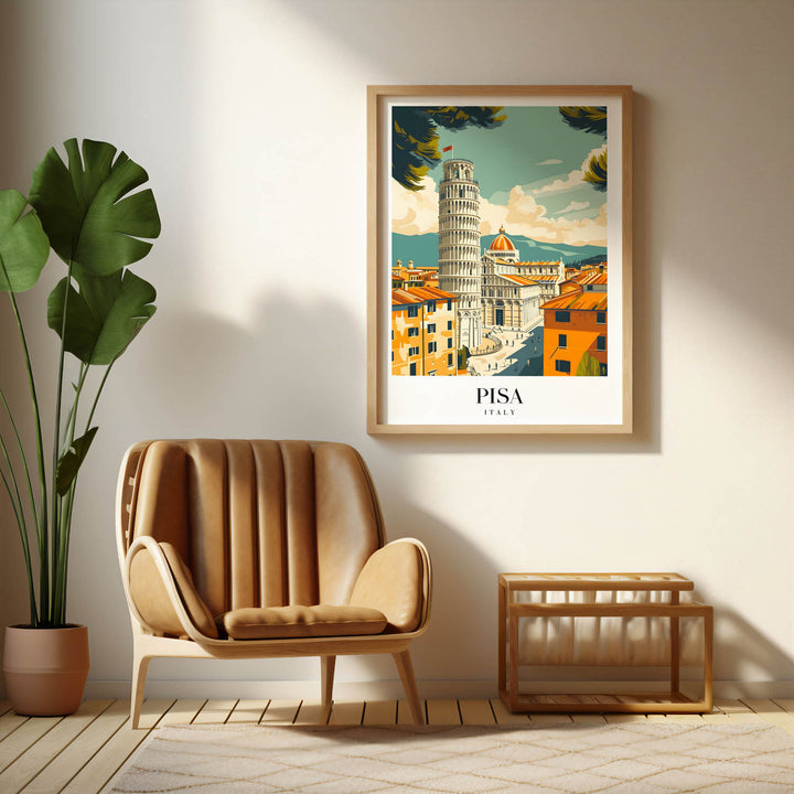 Leaning Tower of Pisa - Cities Paintings