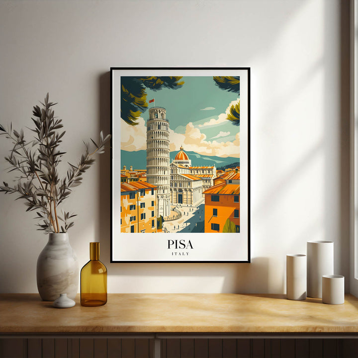 Leaning Tower of Pisa - Cities Paintings