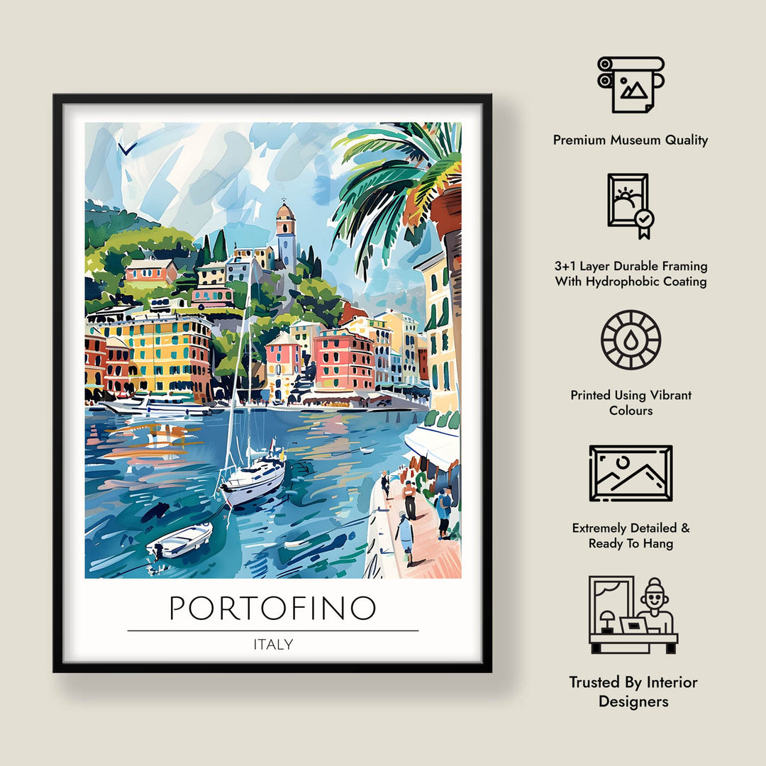 Portofino - Cities Paintings