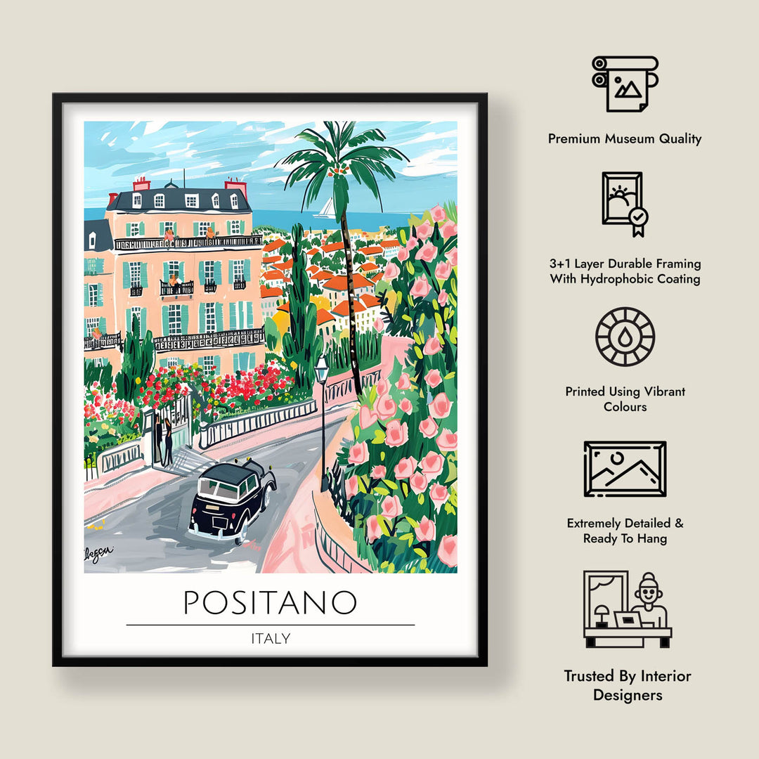 Positano - Cities Paintings