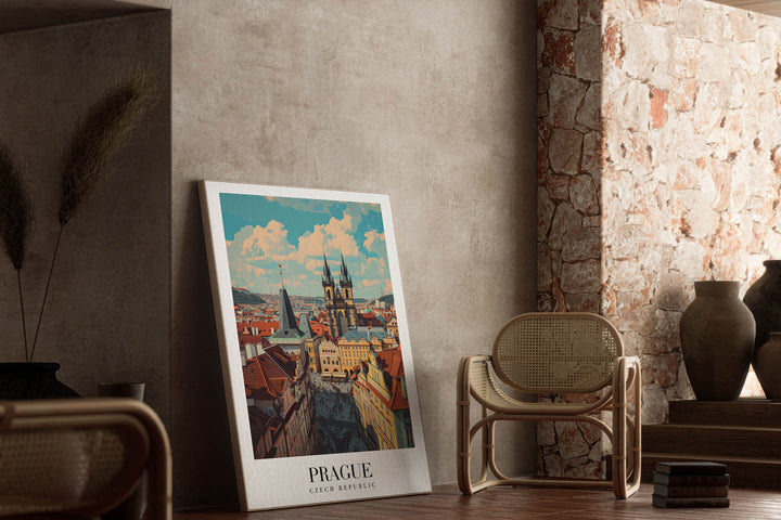 Prague Cityscape - Cities Paintings