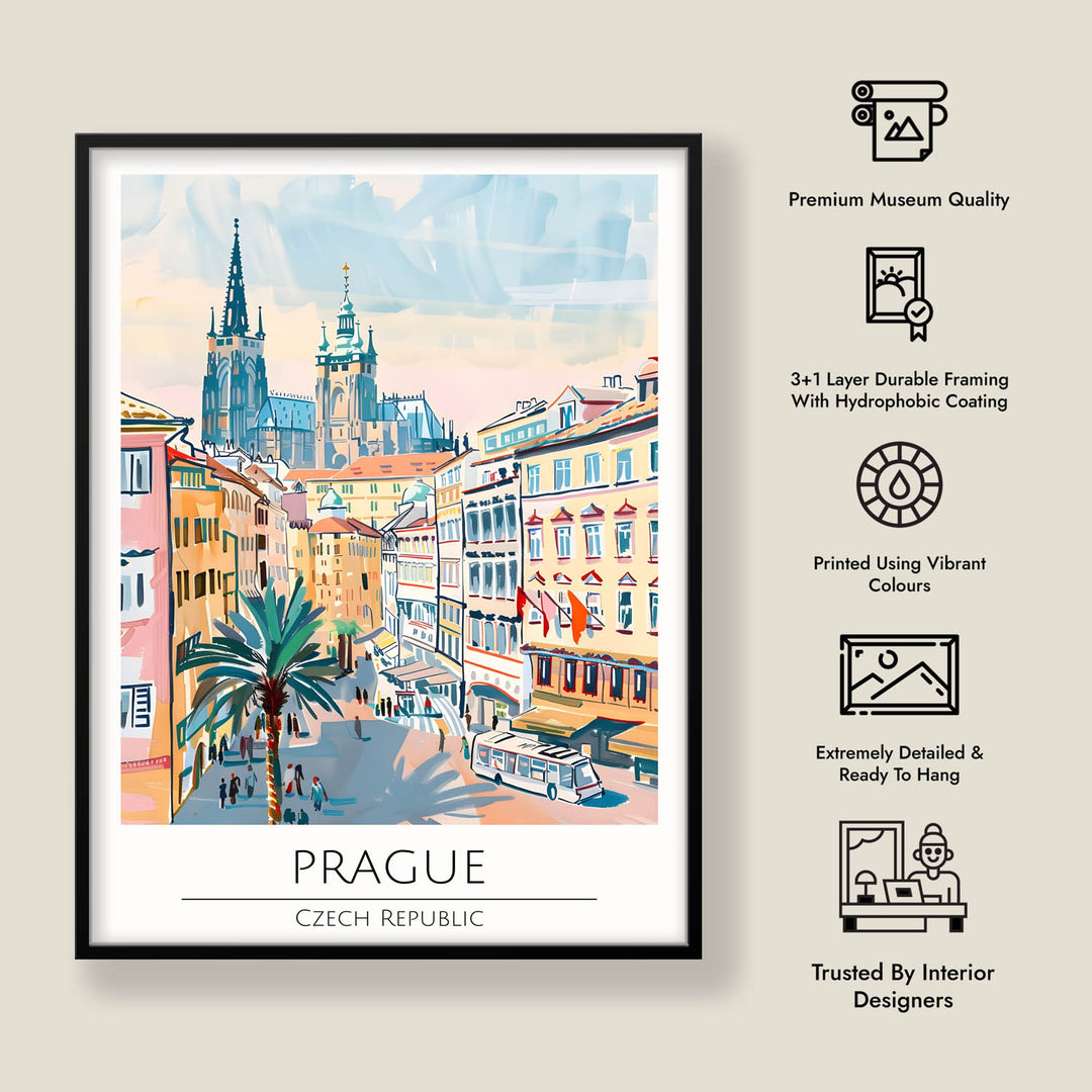 Prague - Cities Paintings