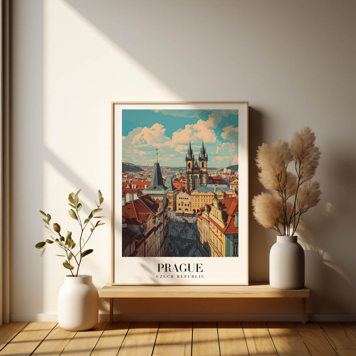 Prague Cityscape - Cities Paintings