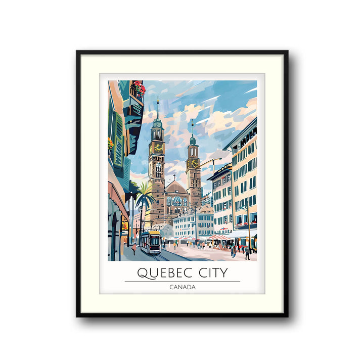 Quebec City - Cities Paintings