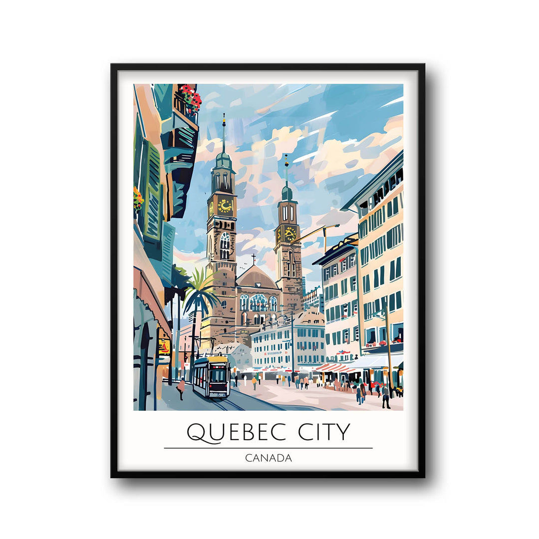 Quebec City - Cities Paintings