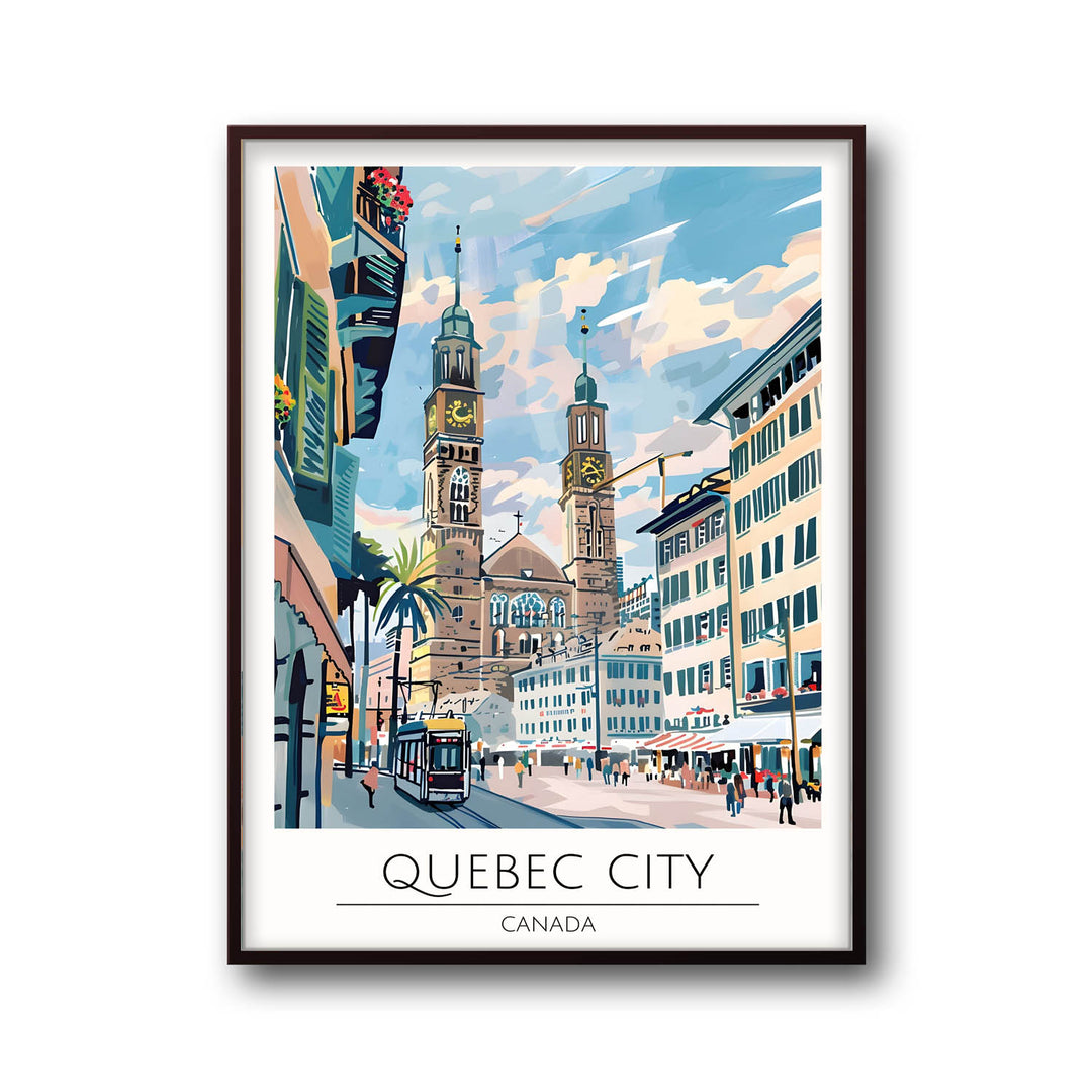 Quebec City - Cities Paintings