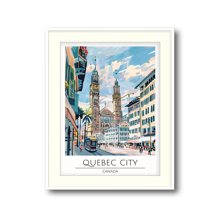 Quebec City - Cities Paintings