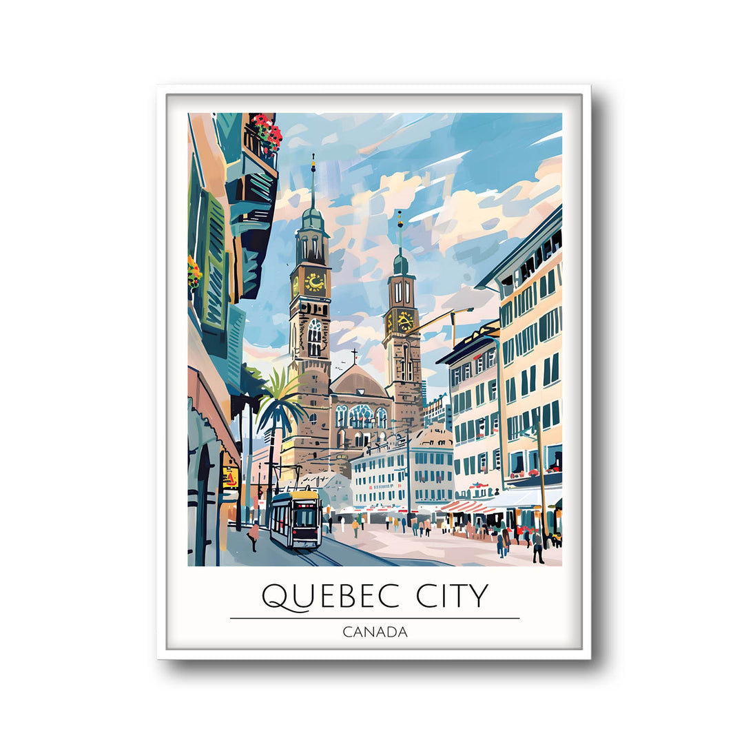 Quebec City - Cities Paintings