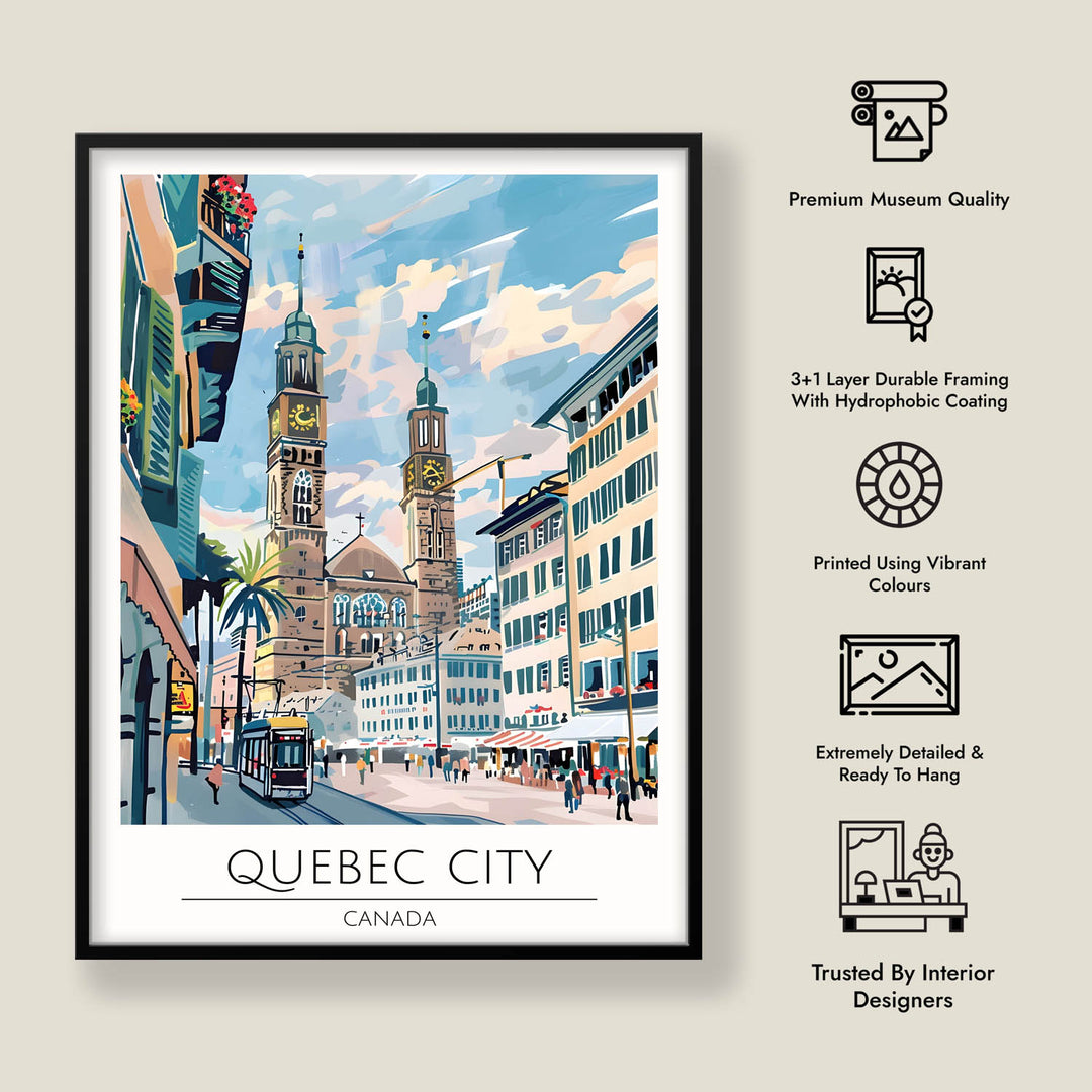 Quebec City - Cities Paintings