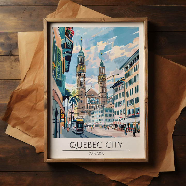 Quebec City - Cities Paintings