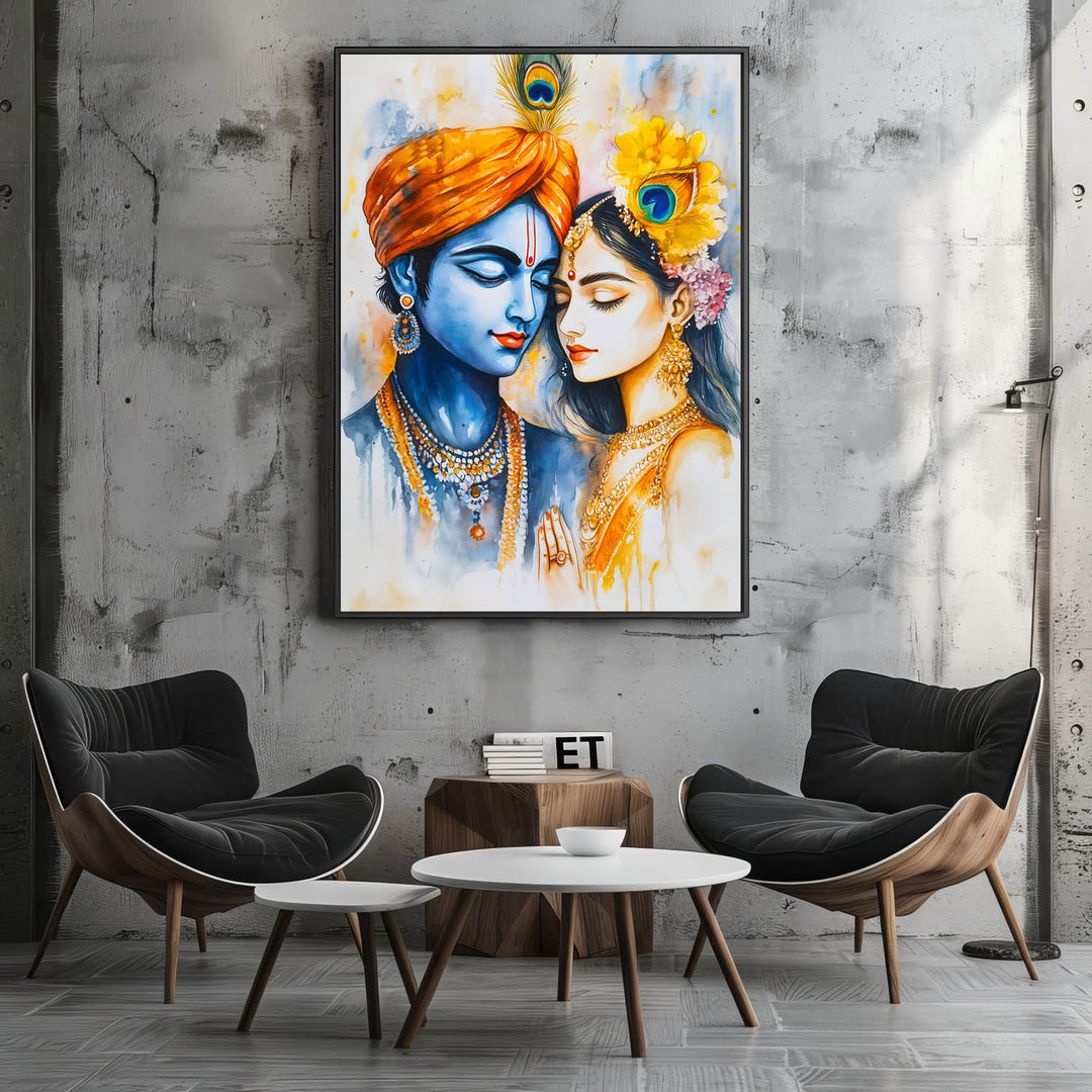 Radha & Krishna - Vastu Painting