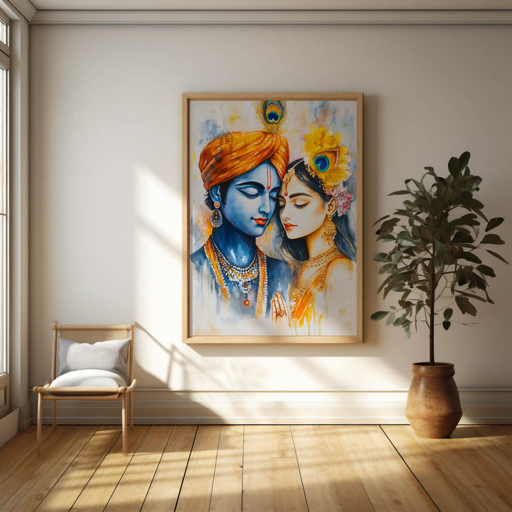 Radha & Krishna - Vastu Painting