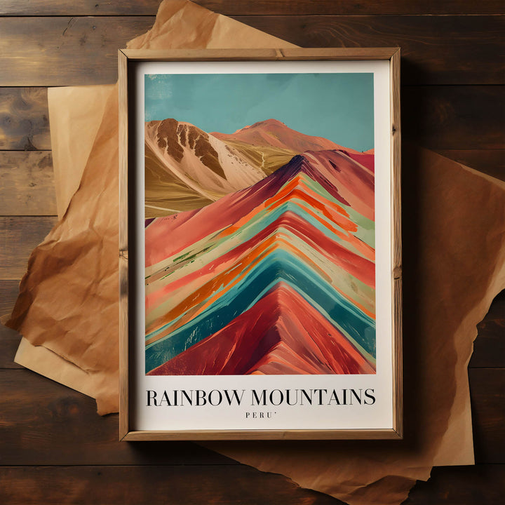 Rainbow Mountains | Peru - Cities Paintings