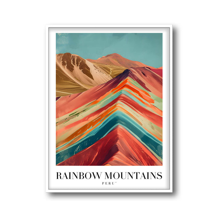 Rainbow Mountains | Peru - Cities Paintings