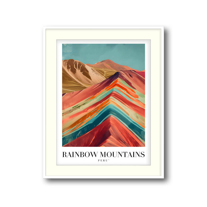 Rainbow Mountains | Peru - Cities Paintings