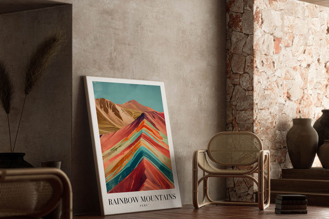 Rainbow Mountains | Peru - Cities Paintings