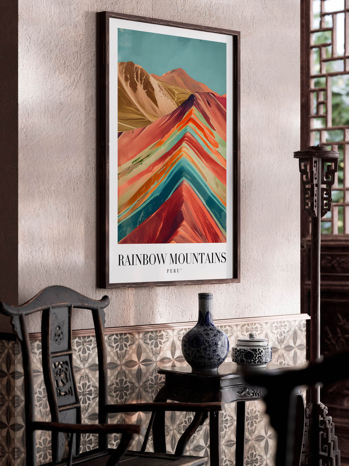 Rainbow Mountains | Peru - Cities Paintings