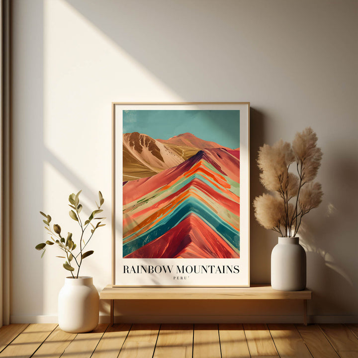 Rainbow Mountains | Peru - Cities Paintings