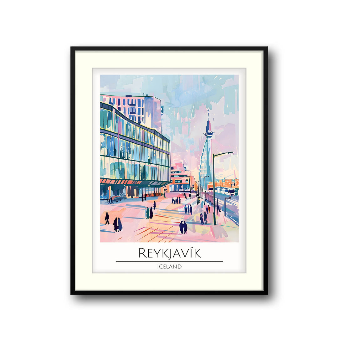 Reykavik - Cities Paintings