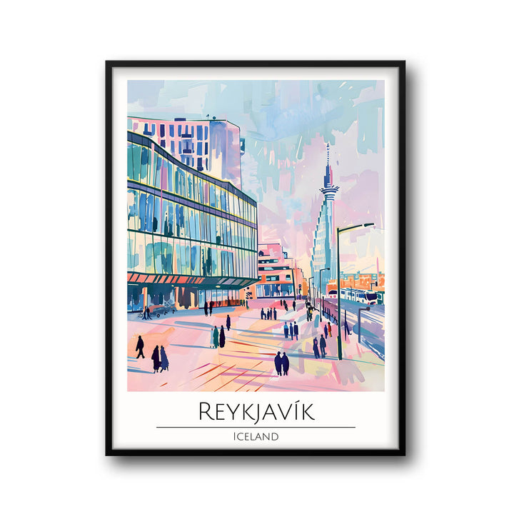 Reykavik - Cities Paintings