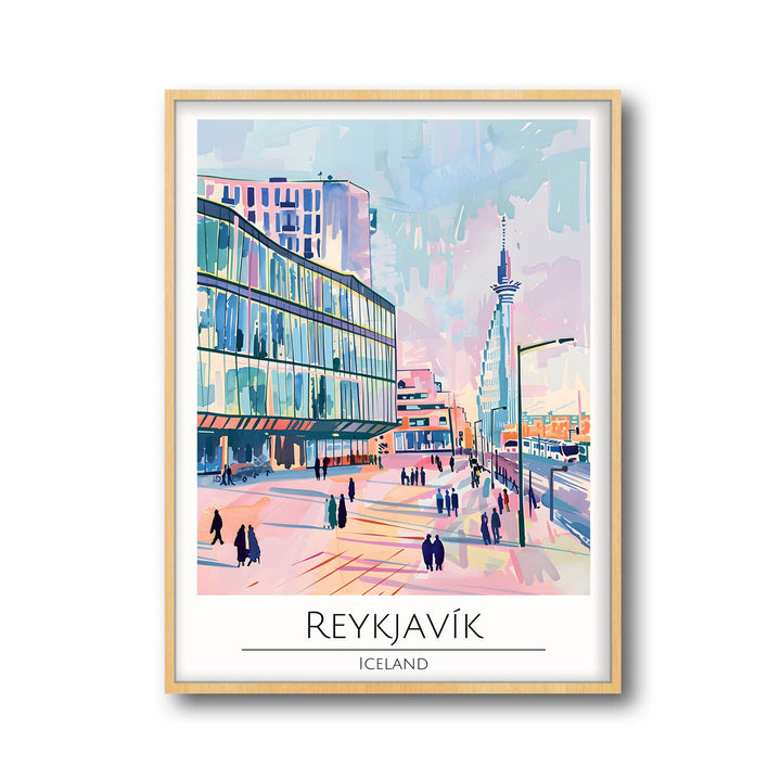 Reykavik - Cities Paintings