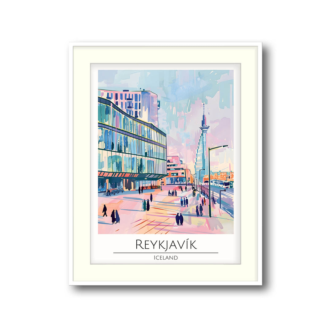 Reykavik - Cities Paintings