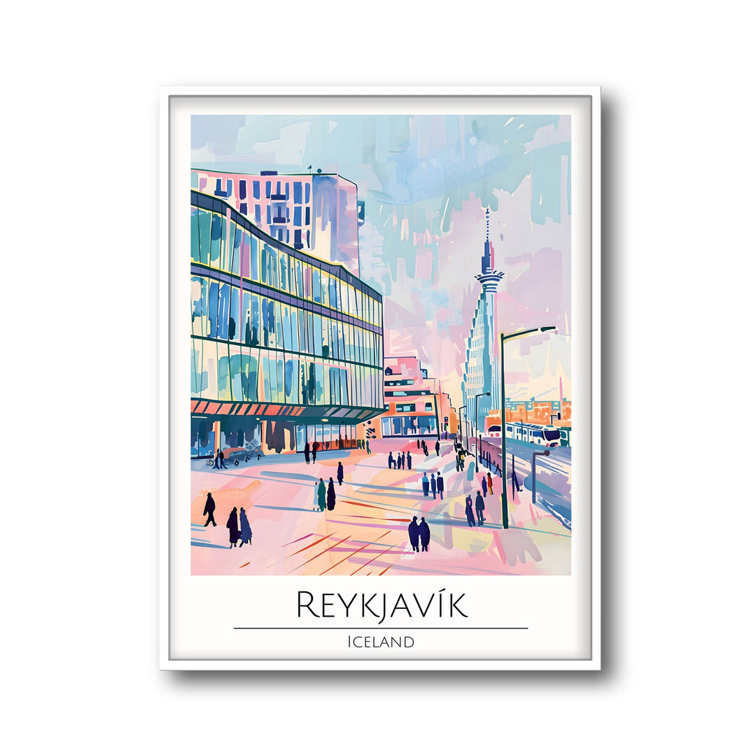 Reykavik - Cities Paintings