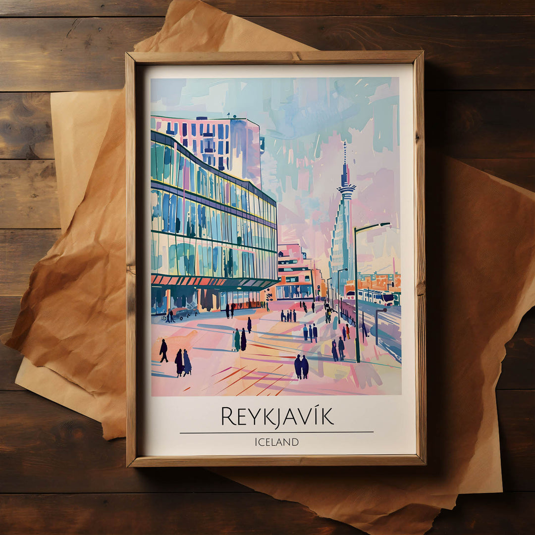 Reykavik - Cities Paintings