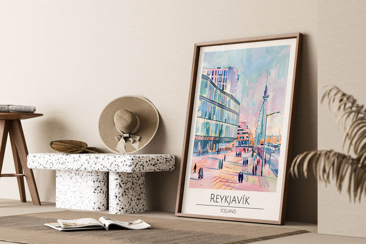 Reykavik - Cities Paintings