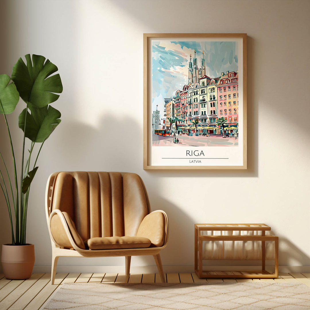 Riga - Cities Paintings