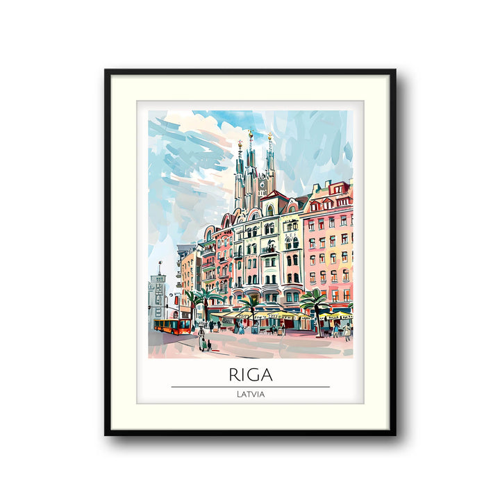 Riga - Cities Paintings