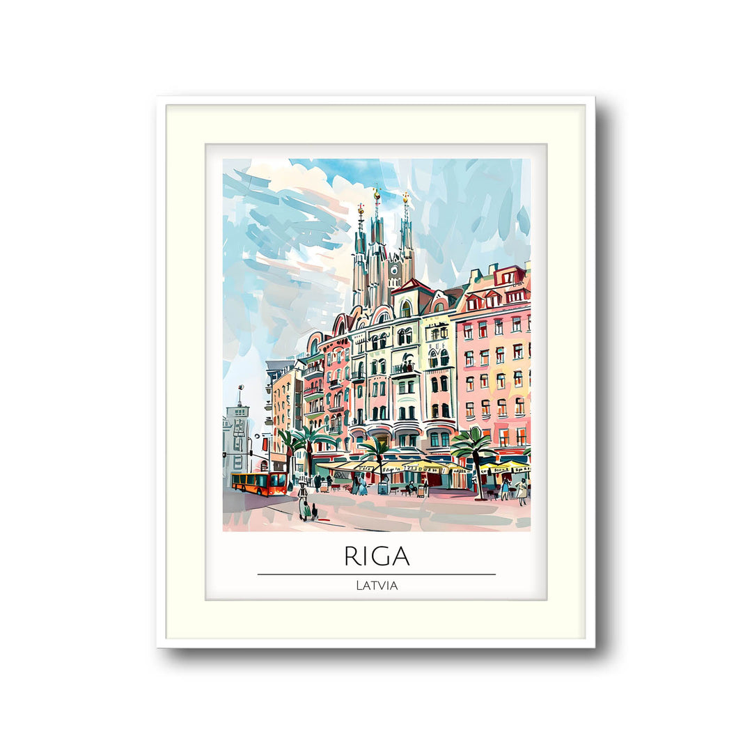 Riga - Cities Paintings