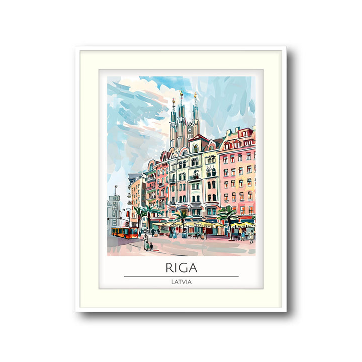 Riga - Cities Paintings