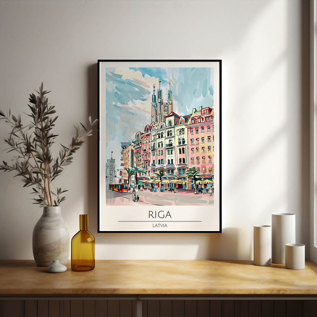 Riga - Cities Paintings