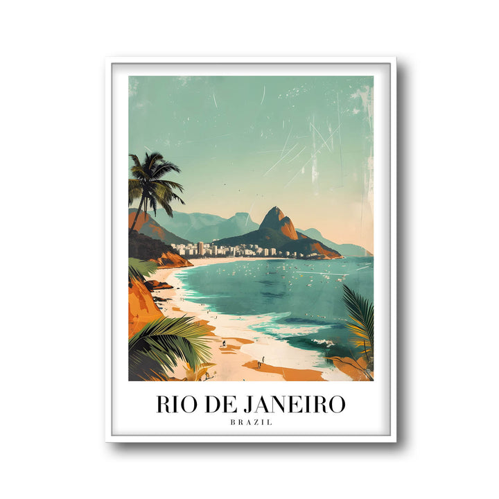 Rio De Janeiro Beach - Cities Paintings