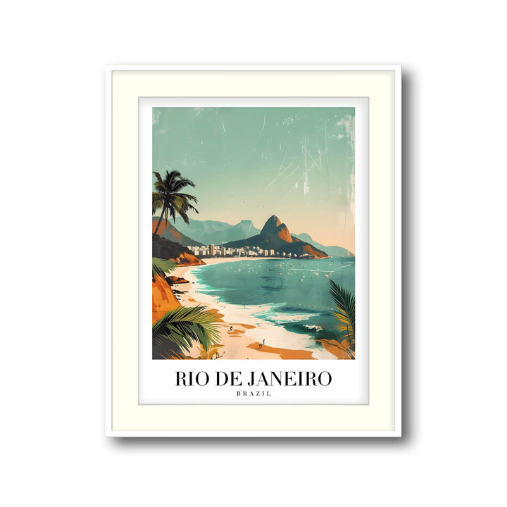 Rio De Janeiro Beach - Cities Paintings