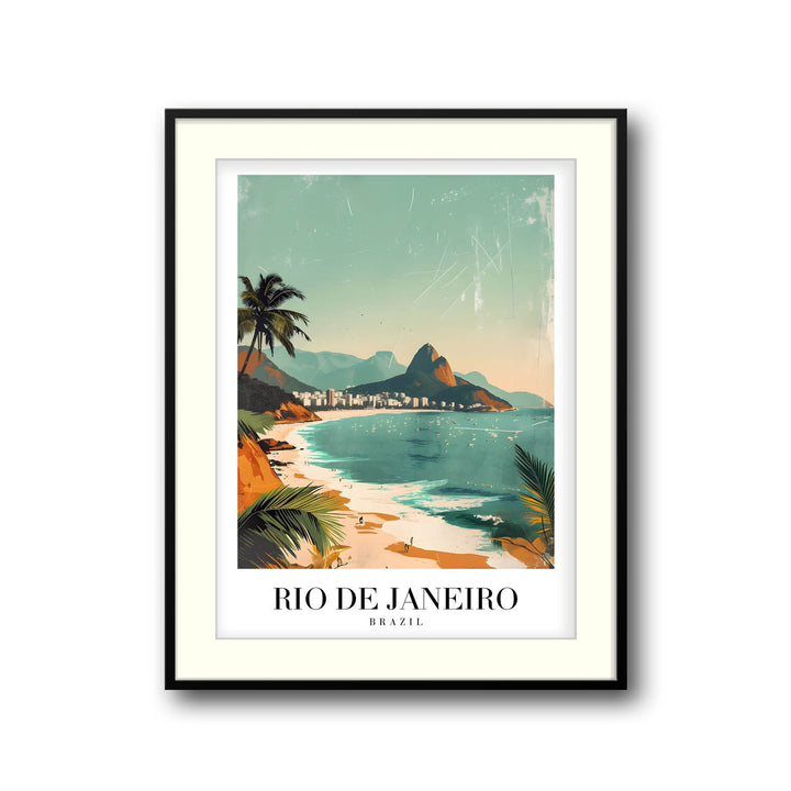 Rio De Janeiro Beach - Cities Paintings